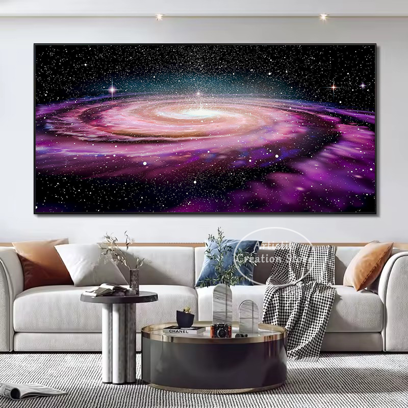 Space Art Milky Way Galaxy Pur - огляд і ціна Star Map Poster