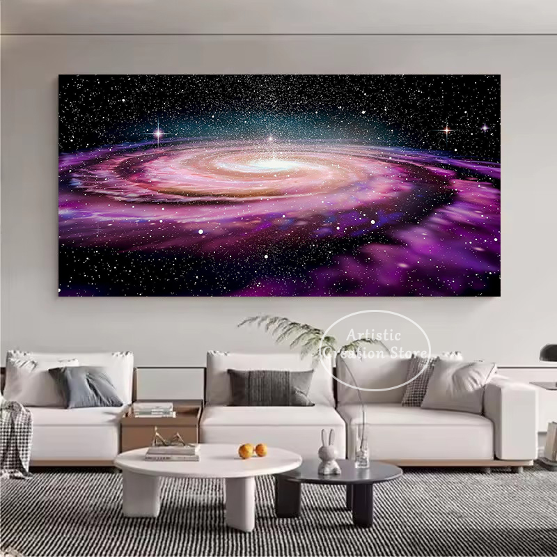 Space Art Milky Way Galaxy Pur - огляд і ціна Star Map Poster